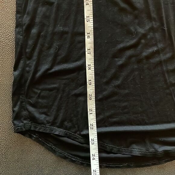 Feel The Piece black mock neck open shoulder top size XS/S - Picture 4 of 5